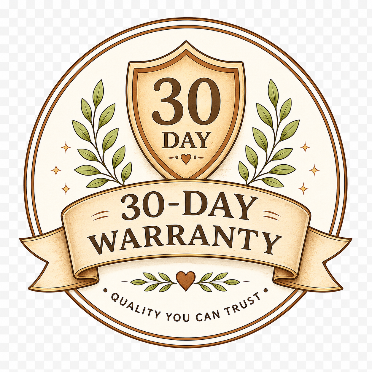 30-Day Warranty