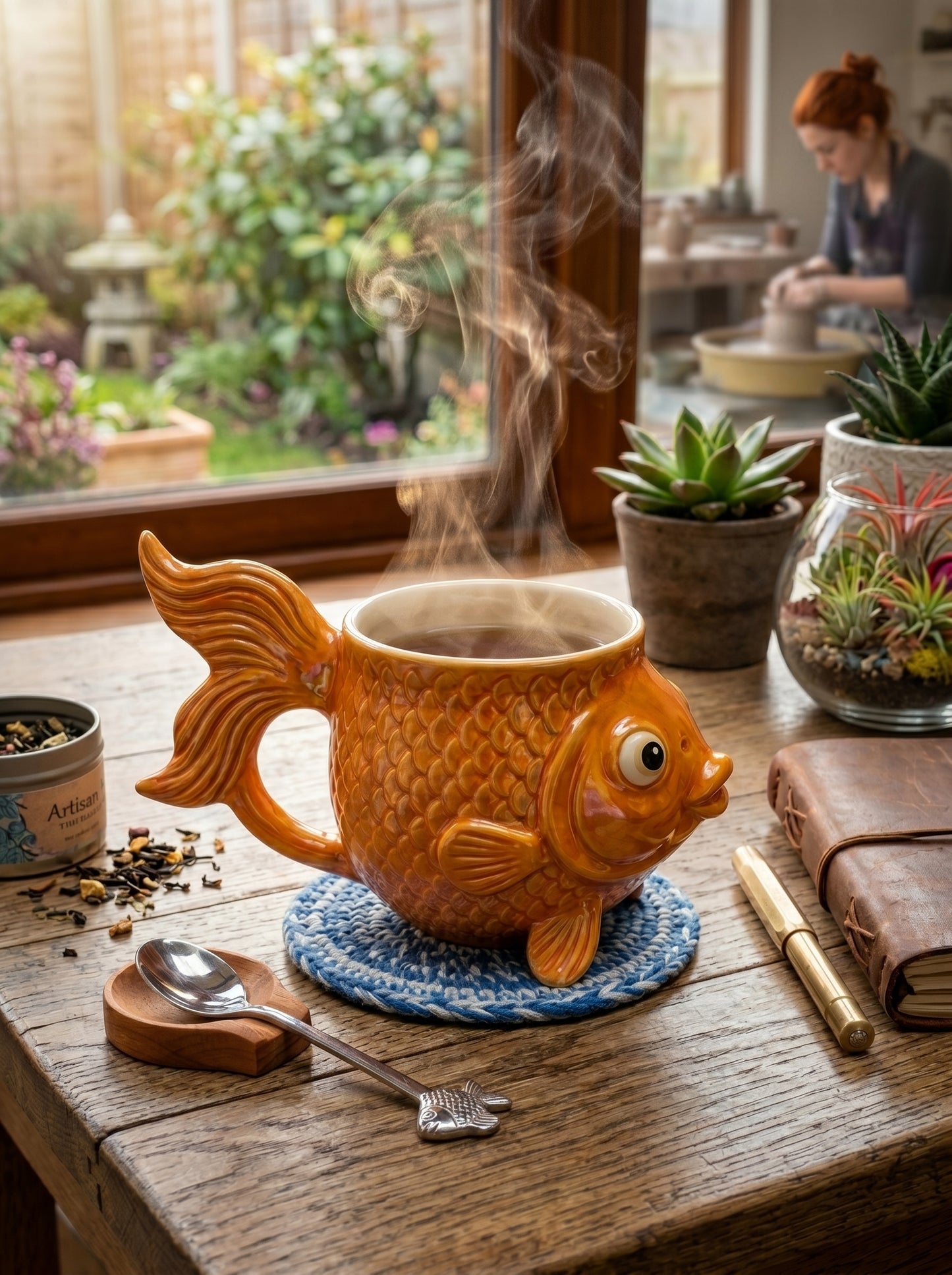 GoldieGlow Tea Mug